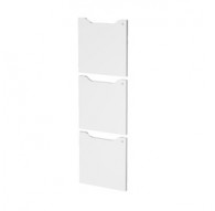 Set 3 ante c/serratura Bianco per casellari Maxi Rainbow