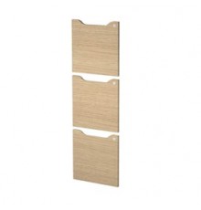Set 3 ante c/serratura Rovere per casellari Maxi Rainbow