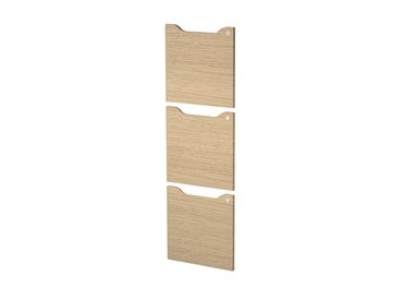 Set 3 ante c/serratura Rovere per casellari Maxi Rainbow