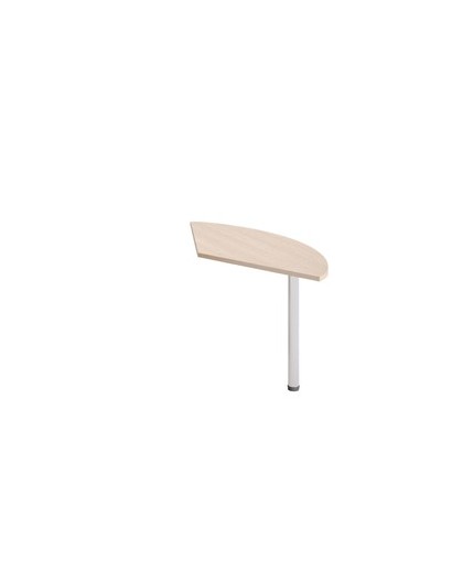 Allungo laterale 145x67xH73cm per scrivanie AgorA' Direction Rovere