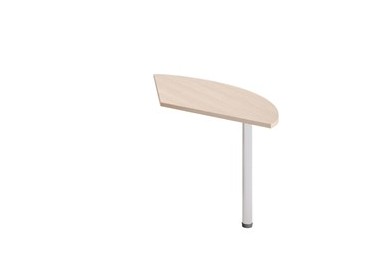 Allungo laterale 145x67xH73cm per scrivanie AgorA' Direction Rovere