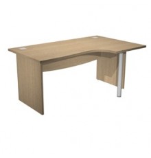 Scrivania Compact DX fianco pann. L160cm Rovere - AgorA' Direction