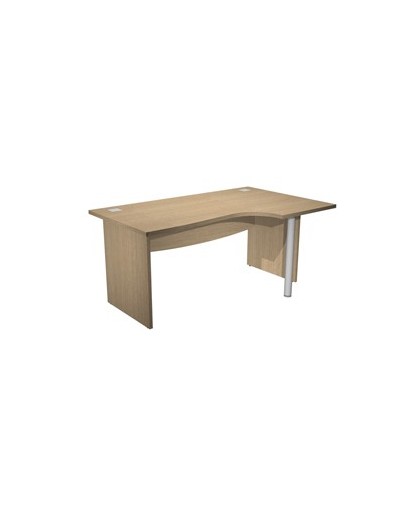 Scrivania Compact DX fianco pann. L180cm Rovere - AgorA' Direction