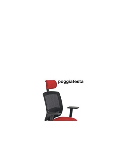 Poggiatesta Rosso per seduta Molly A