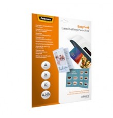 Scatola 25 pouches cordonate Admire EasyFold f.to A4 Fellowes