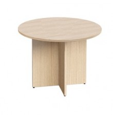 Tavolo riunione tondo Ø100cm Rovere - AgorA' Direction