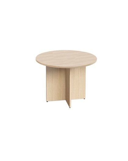 Tavolo riunione tondo Ø100cm Rovere - AgorA' Direction