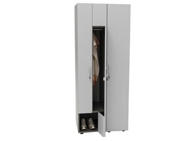 Armadio guardaroba 2ante 40x52xH185cm Grigio