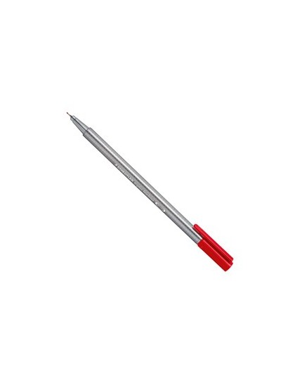 Triplus Fineliner punta 0,3mm rosso Staedtler