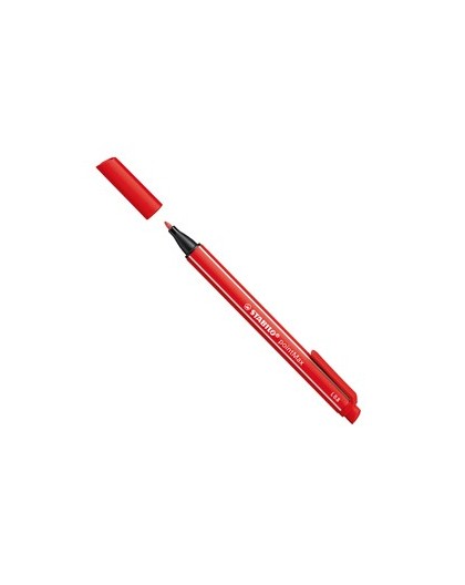 Pennarello Point Max punta 0,8mm rosso Stabilo