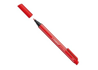 Pennarello Point Max punta 0,8mm rosso Stabilo