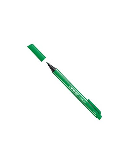 Pennarello Point Max punta 0,8mm verde Stabilo