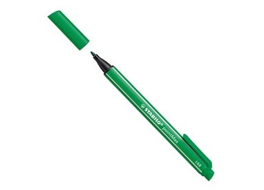 Pennarello Point Max punta 0,8mm verde Stabilo