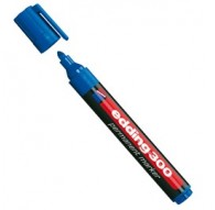 Marcatore permanente 300 punta conica blu Edding