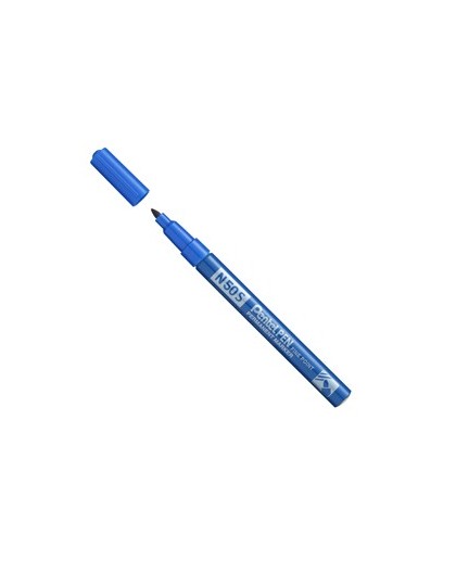 Marcatore N50 slim blu punta tonda 3,18mm Pentel