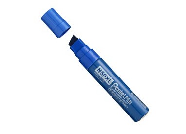 Marcatore N50 extra large blu punta a scalpello 8-15,4mm Pentel