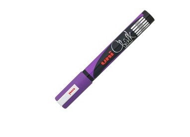 Marcatore a gesso liquido UNI CHALK p.tonda viola UNI MITSUBISHI