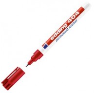 Marcatore permanente extra-fine Edding 404 punta 0,75mm rosso