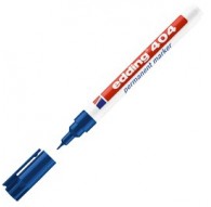 Marcatore permanente extra-fine Edding 404 punta 0,75mm blu