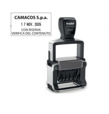 Timbro Professional 4.0 5460 DATARIO 56x33mm personaliz autoinch. TRODAT
