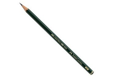 MATITA GRAFITE CASTELL 9000 3H esagonale FABER CASTELL