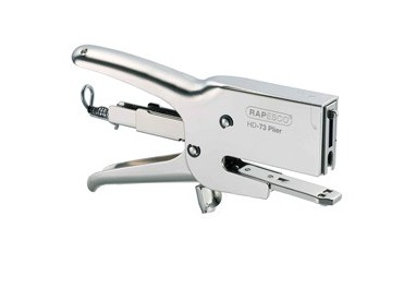 Cucitrice a pinza HD-73 argento-chrome per alti spessori Rapesco