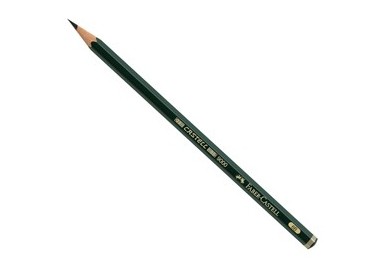 MATITA GRAFITE CASTELL 9000 6B esagonale FABER CASTELL