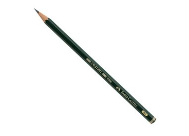 MATITA GRAFITE CASTELL 9000 4H esagonale FABER CASTELL