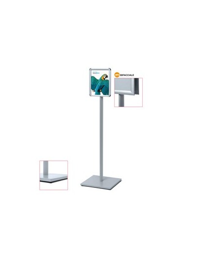 Display Catching Pole Standard A4 Bifacciale