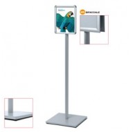 Display Catching Pole Standard A4 Bifacciale