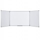 Lavagna magnetica smaltata 90x240cm Maya Trio Bi-Office
