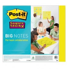 Blocco 30 fogli Post-it® Super Sticky 279x279mm Big Notes Giallo BN11-EU
