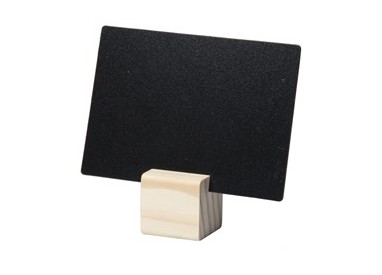 Set 6 supporti Wood + 6 Tag Securit