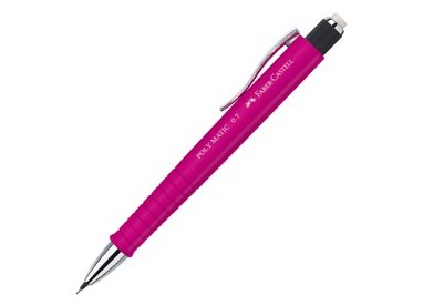 Portamine Poly Matic 0,7mm fusto rosa Faber-Castell