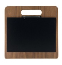 Porta menU' Chopping Board in legno con anelli 32,7x30cm Securit