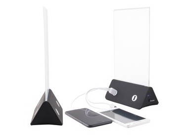 Display Porta MenU' A5 con PowerBank Securit