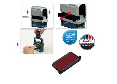 Blister da 3 tamponi 6/4912 rossoTrodat