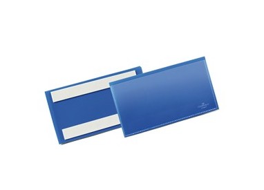 50 buste identificazione con bande adesive 150x67mm 1762 Durable