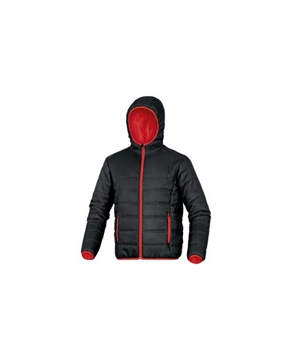 Piumino imbottito Doon Tg. L nero/rosso
