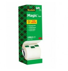 Value Pack 7+1 Nastri adesivi Scotch® Magic™ 810 19mmx33mt