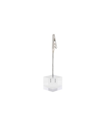 Set 6 Porta Tag a pinza in acrilico TAG-HLD-AC Securit