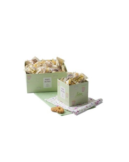 Scatola 200 biscotti al burro assortiti Loison
