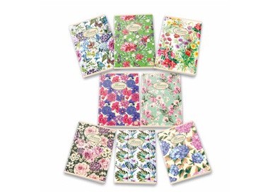 MAXIQUADERNO A4 40fg+2 80gr 5mm NATURE FLOWERS PIGNA