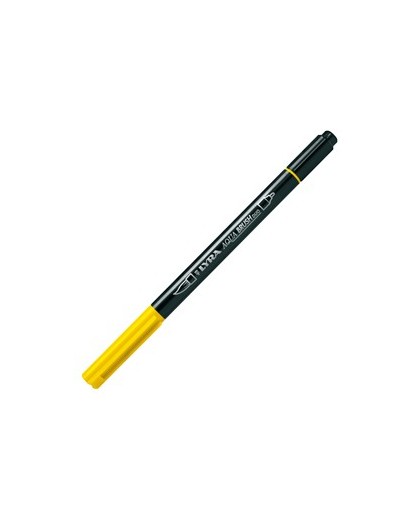 Pennarello a 2 punte AQUA BRUSH DUO giallo limone LYRA