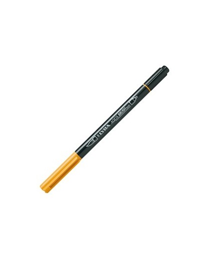 Pennarello a 2 punte AQUA BRUSH DUO giallo di cadmio scuro LYRA