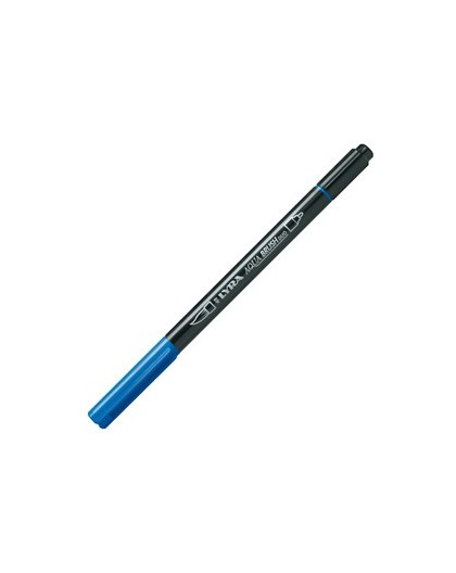 Pennarello a 2 punte AQUA BRUSH DUO blu cobalto chiaro LYRA