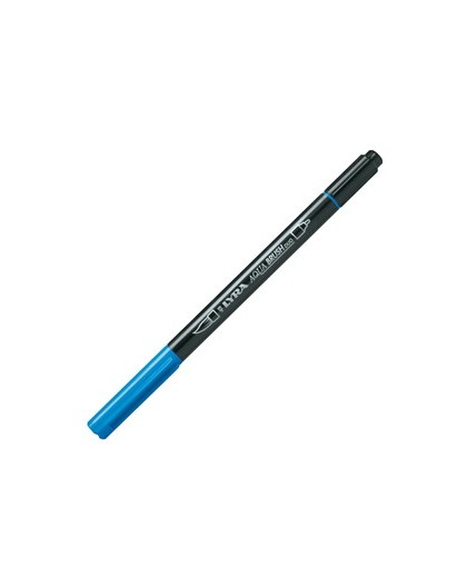 Pennarello a 2 punte AQUA BRUSH DUO ceruleo LYRA