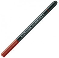 Pennarello a 2 punte AQUA BRUSH DUO rosso Venezia LYRA