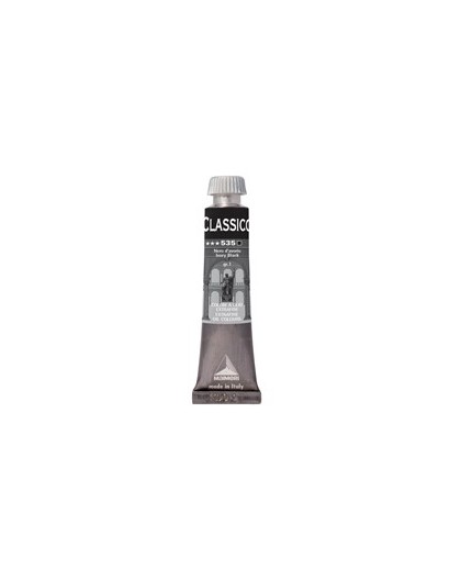 Colore a olio extrafine 20ml nero d'avorio Maimeri