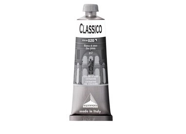 Colore a olio extrafine 60ml bianco di zinco Maimeri